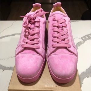 Christian Louboutin Men’s Louis Junior Orlato Flat Confetti Size 44.5(11.5)